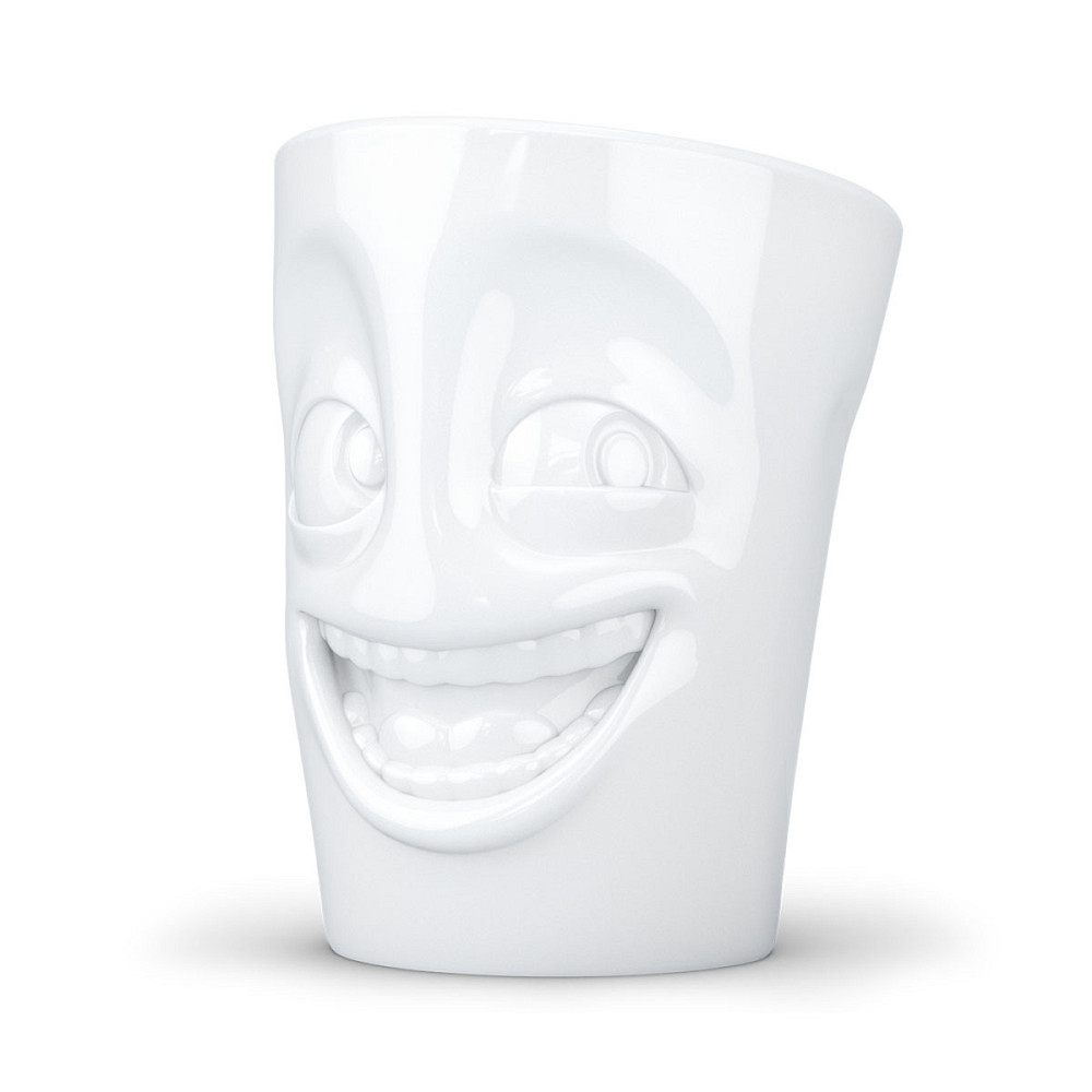 Чашка с ручкой Tassen Смех (350 мл) фарфор Белый Киев - изображение 4