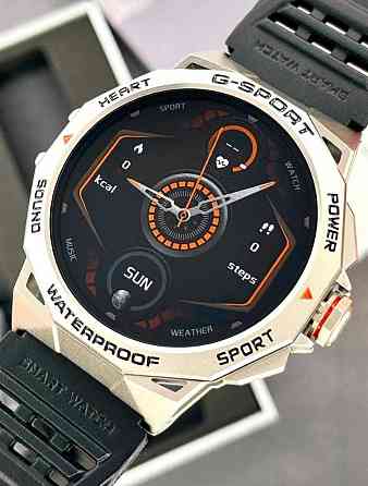 Годинник з пульсометром Modfit Endurance Silver-Black та захистом IP68 Київ