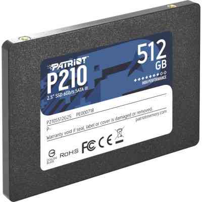 Накопичувач SSD 2.5&quot; 512GB Patriot (P210S512G25) Вінниця