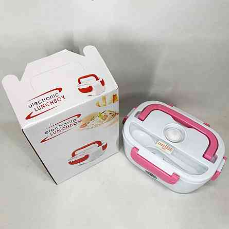 Термосудок для еды Lunch Heater 220 V, Ланчбокс 3 отделения, Термос для еды JP-122 на работу Киев