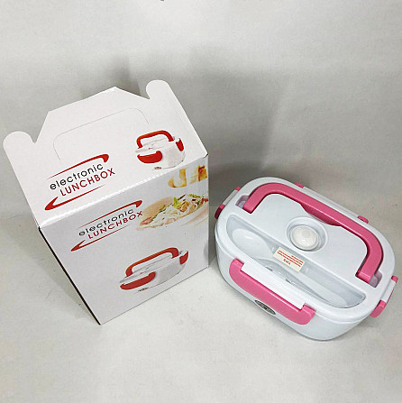 Термосудок для еды Lunch Heater 220 V, Ланчбокс 3 отделения, Термос для еды JP-122 на работу Киев - изображение 5