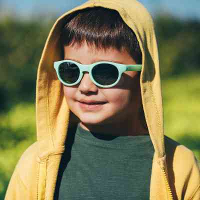 Дитячі сонцезахисні окуляри Koolsun Boston, 3-8 років, зелені (KS-BOGA003) Вінниця