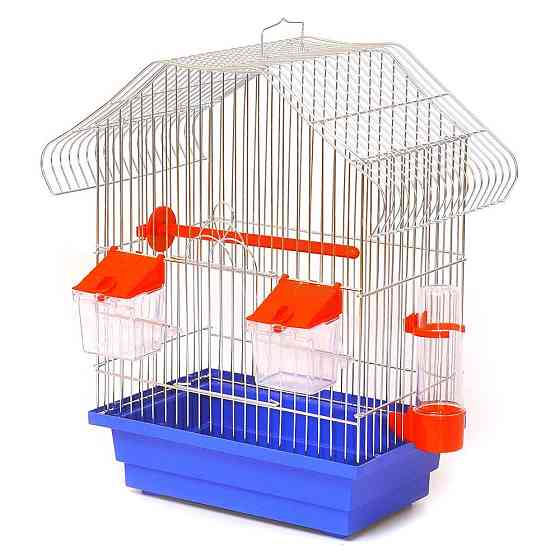 Клетка декоративных птиц Малый Китай оцинкованная (28 х 18 х 40 см), Лори Киев