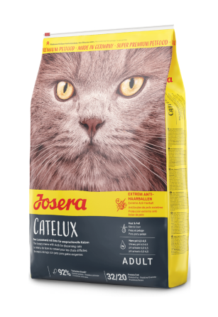 Сухой корм Josera Catelux (Йозера Кателюкс) для кошек, склонных к образованию шерстяных клубков, 400 г Винница