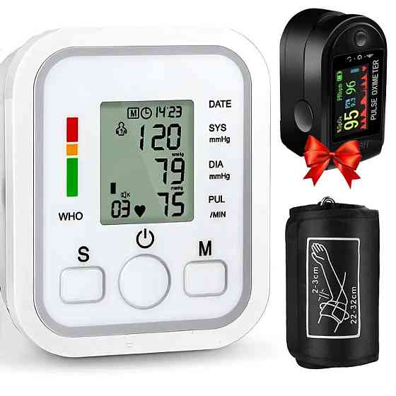 Тонометр BW-3205 ARM Style  + Подарок Пульсоксиметр на палец SP2 / Аппарат для измерения давления Киев