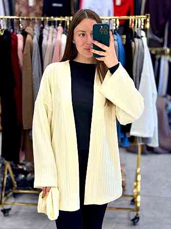 Женский базовый теплый кардиган ангора 