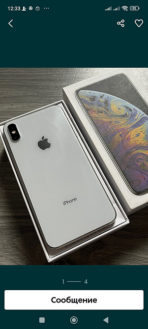 Айфон iPhone XS Max Silver 64Gb. Київ - фото 5