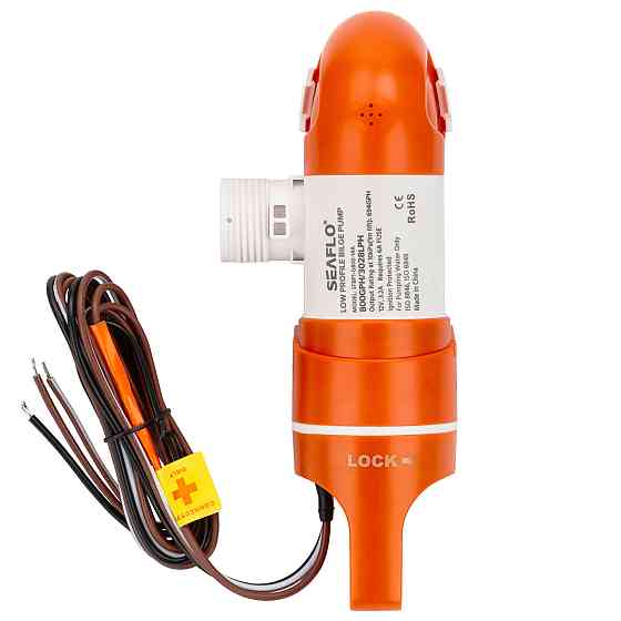 Автоматична помпа низького профілю SeaFlo 800 SFBP1-G800-14A Київ