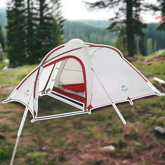 Туристичний намет Naturehike Hiby (4-х місний) Вінниця