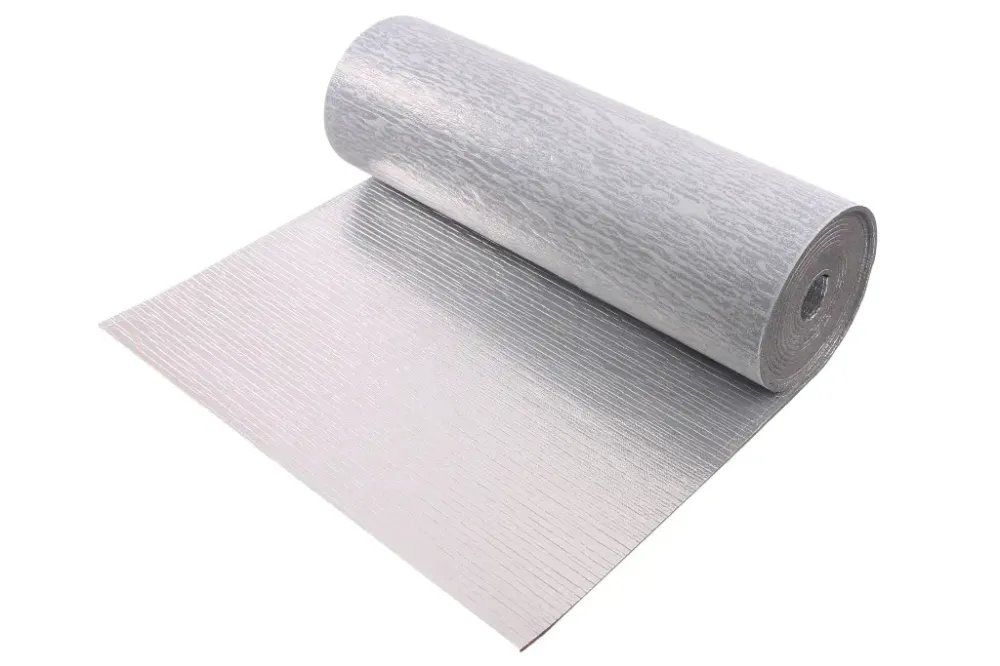 Шумоизоляция шумо-теплоизоляционная Polifoam 1000*1000*8.0 мм самокл. метал. Винница - изображение 1