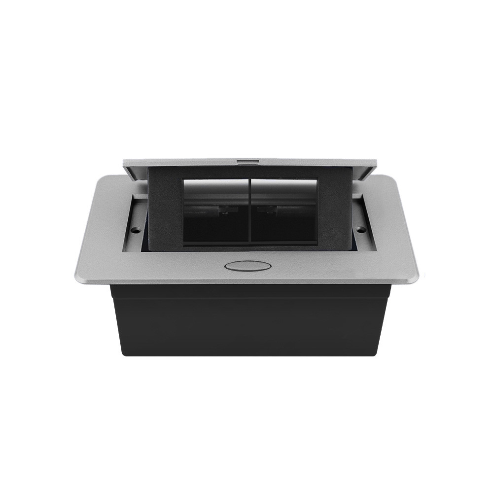 LIVOLO Розетковий люк LIVOLO срібний, вбудований у стільницю, меблевий пустий корпус без розето Коломия - фото 7