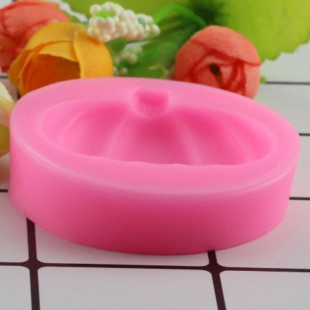 Молд силиконовый Тыква 54 мм розовый Киев - изображение 4