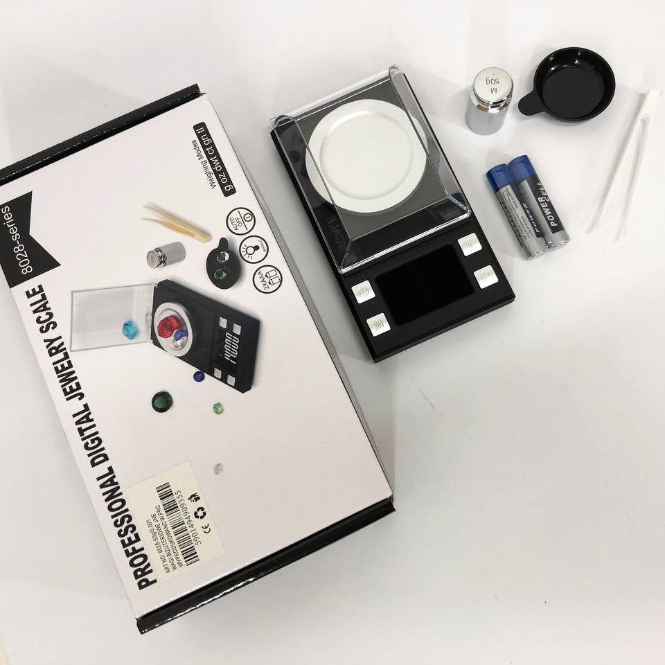 Електронні ваги для золота 8028, Ваги для вимірювання ваги коштовностей Електронні грамові JW-40 Львів - фото 3