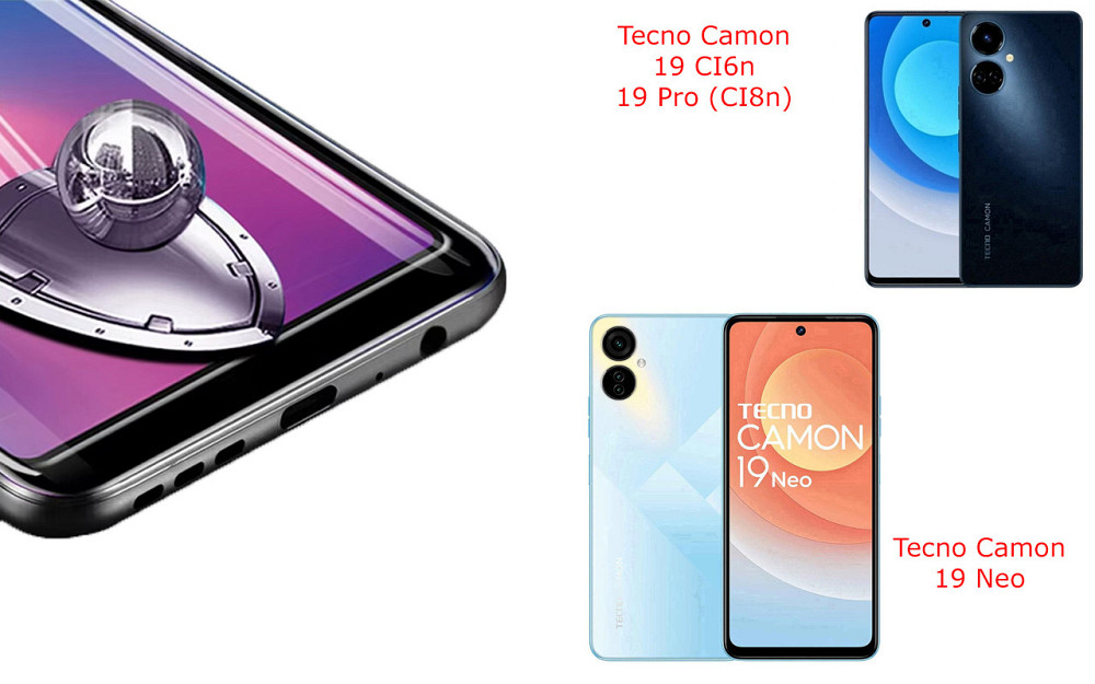 Захисне скло DefenzoGlass для Tecno Camon 19, 19 Neo, 19 Pro – подвійна міцність Київ - фото 2