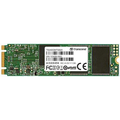 Накопитель SSD M.2 2280 240GB Transcend (TS240GMTS820S) Винница - изображение 1