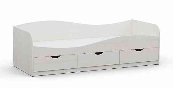 Кровать односпальная L-9, Дуб Шамоні Світлий, 2030х834х656 Львов