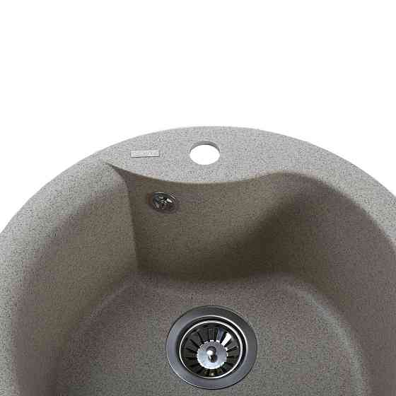 Гранітна мийка Globus Lux ORTA мигдаль 485 мм-А0008 Київ