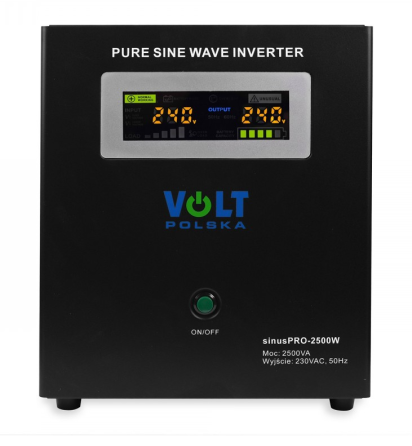 Гибридный ИБП инвертор Volt Polska SINUS PRO 2500 W 24/230V 1800/2500W (3SP250024W) Киев
