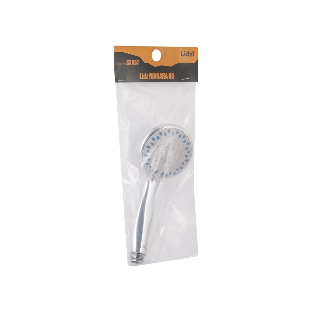 Лейка для ручного душа Lidz Niagara 05 80 мм округлая LDNIA05CRM22037 Chrome Киев - изображение 5