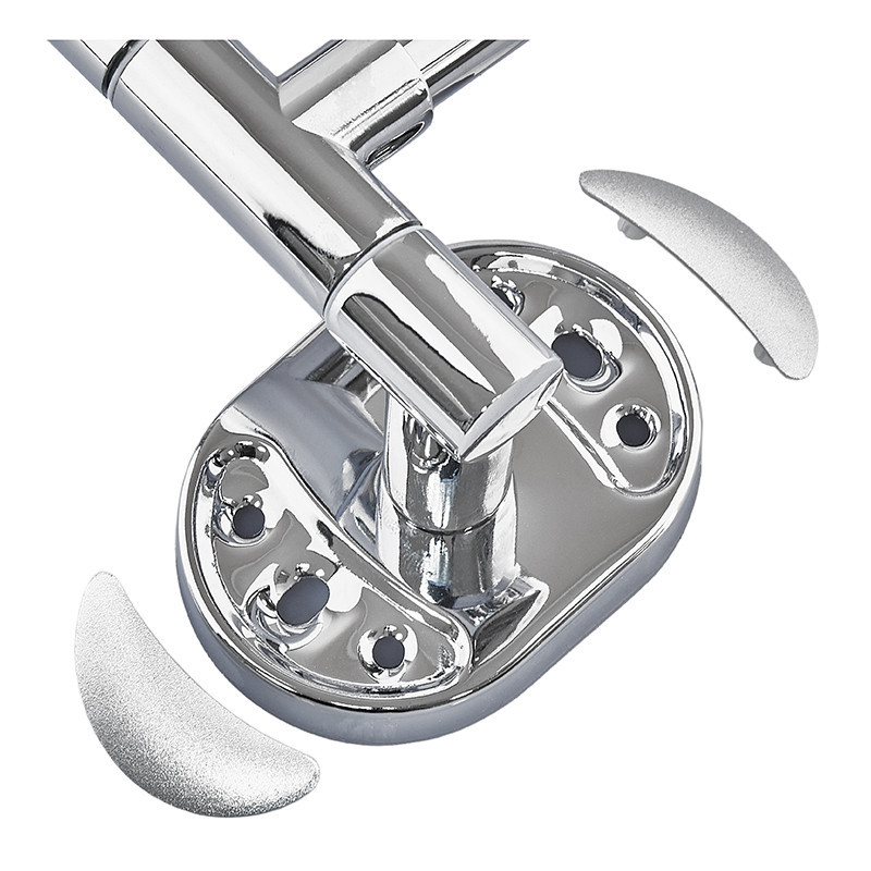 Поворотный полотенцедержатель Zerix AFB-0112 с 2 планками (ZX5044) Харьков - изображение 3