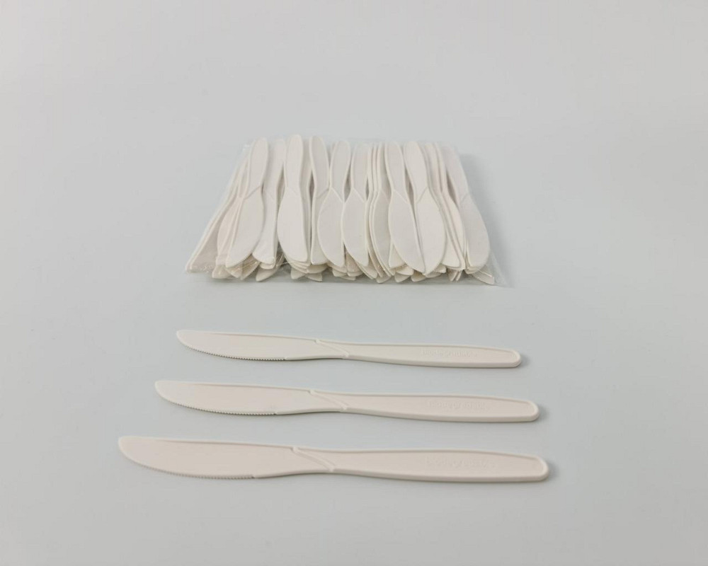 Ніж біорозкладний 189 мм (кукурудзяний крохмаль) (50 шт.) Харків - фото 4