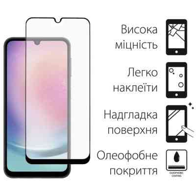 Чехол для мобильного телефона Dengos Samsung Galaxy A24 Case + Glass (Mint) (DG-KM-79) Винница