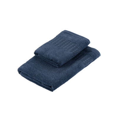 Полотенце Ardesto набор махровых Lotus 2 шт 50х90 см индиго, 70х140см, 100% хлопок, синий (ART2357NA) Винница - изображение 7