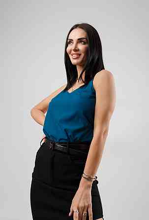 Жіноча літня блузка "Infiniti" оптом | Норма и батал Київ