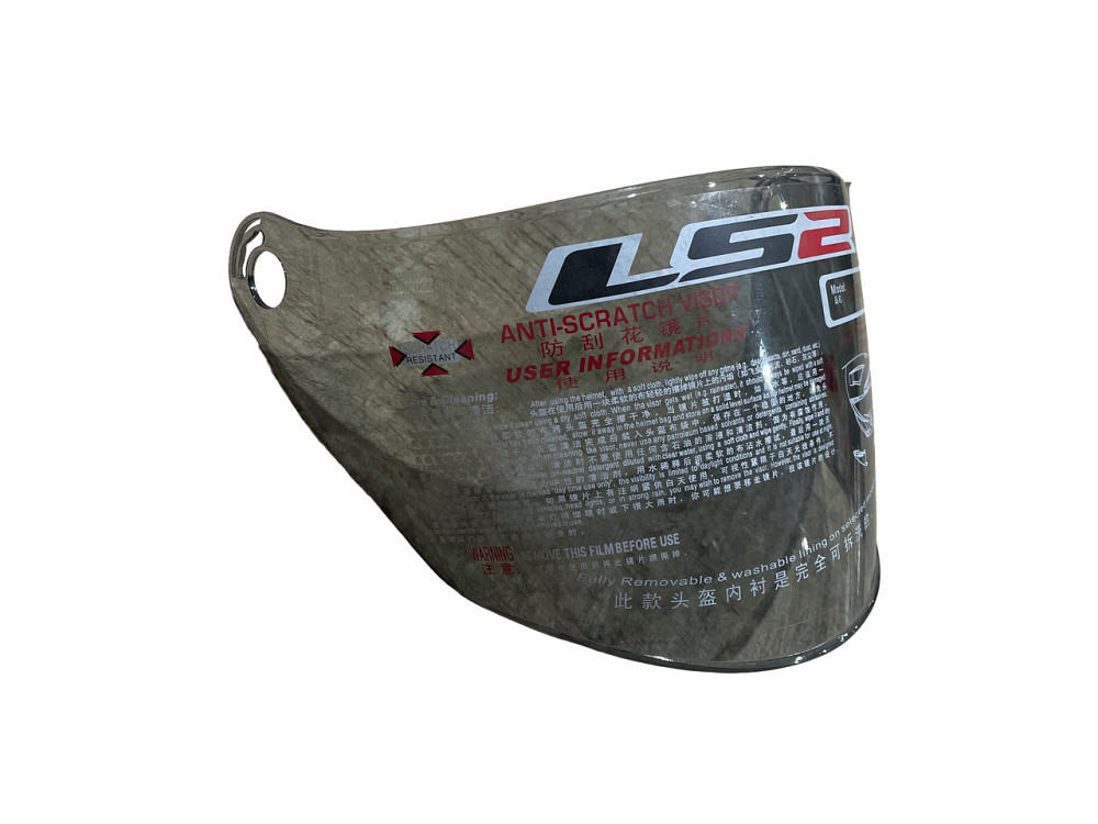 Скло (візор) шолома-відкритого (на mod:545, тоноване) LS2 Мукачево - фото 1