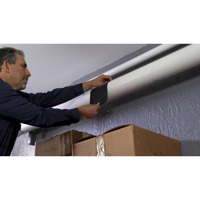 Водонепроницаемая черная ремонтная лента FLEX TAPE 150x30 см Киев - изображение 3