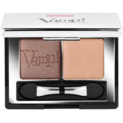 Тени для век Pupa Vamp! Compact Duo Eyeshadow 04 - Bronze Amber (8011607237982) Винница - изображение 1