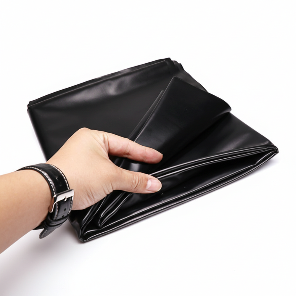 Простирадло постільне вінілове вологостійке для БДСМ ігор 210x200 см Чорний Вінниця - фото 4