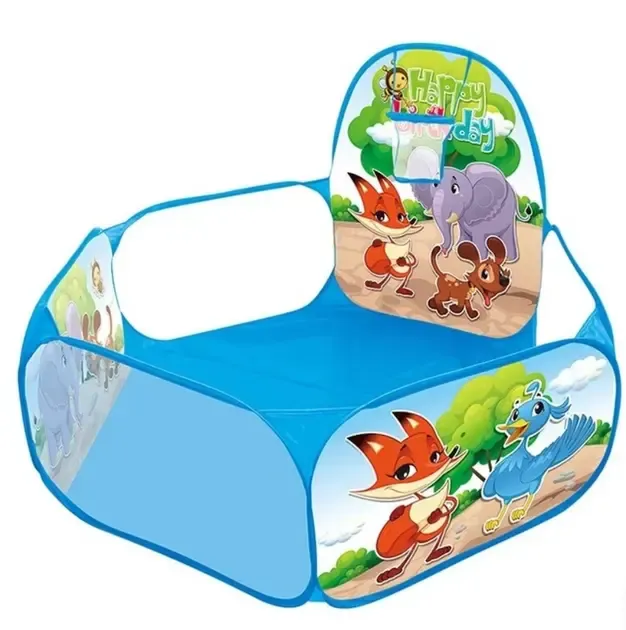 Бассейн детский, сухой, для шаров диаметром 1,2 м, синий Коломыя - изображение 1