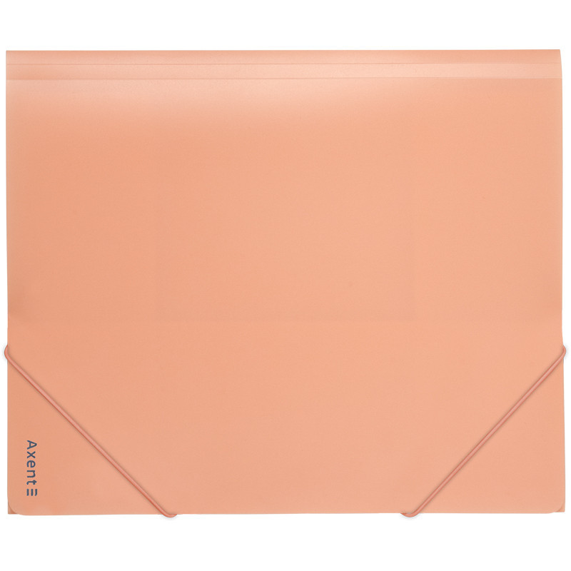 Папка на гумках "Axent" А5 1514-42-A Pastelini, персикова, шт Київ - фото 1