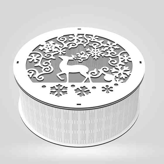 Подарочная коробка EKOSTAR d200 h80 Киев