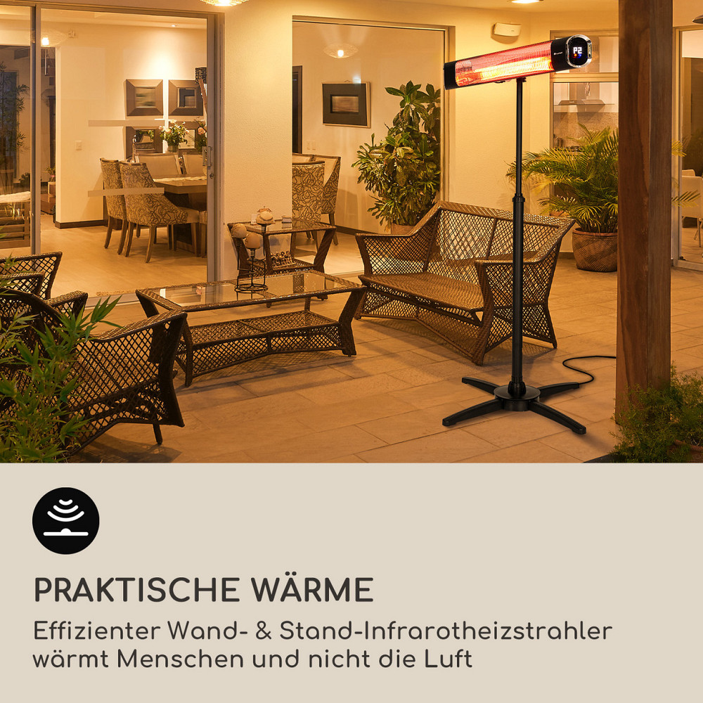 Підставка для темних хвиль Інфрачервоний випромінювач нагрівач 2000 Вт із золотим покриттям Вуглецева трубка Рівне - фото 2