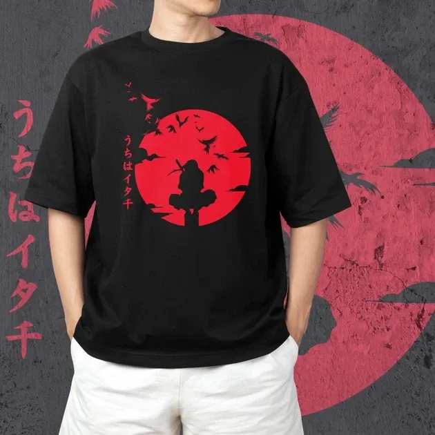 Футболка мужская с принтом Наруто Ітачі Учіха 2 Размер 48 Anime0291 Днепр - изображение 3