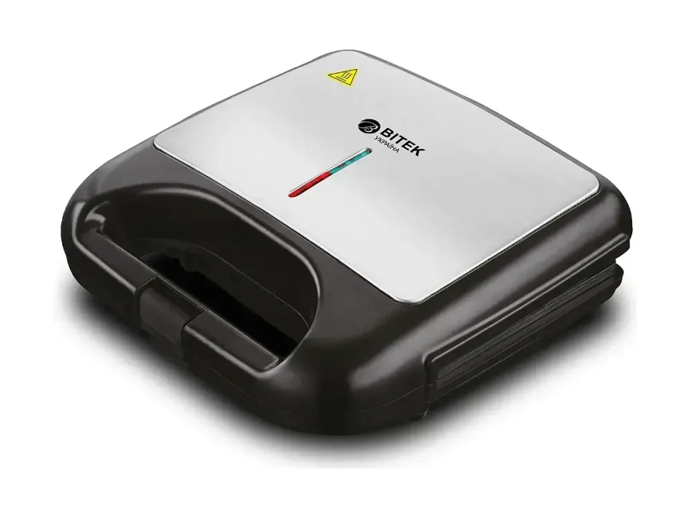 Сэндвичница 2000Вт BITEK BT-261 антипригарное покрытие, индикатор нагрева, защита от перегрева Одесса - изображение 5