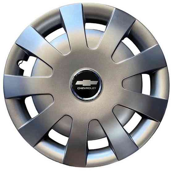 Автомобильные модельные колпаки R16 Chevrolet 405 4шт, SJS, серебряные Киев