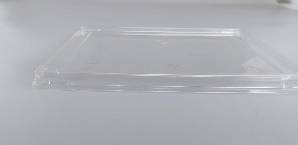 Прямокутна кришка PET для контейнера "KRAFT" 900 мл 180*120*50 (50 шт) Харків - фото 2