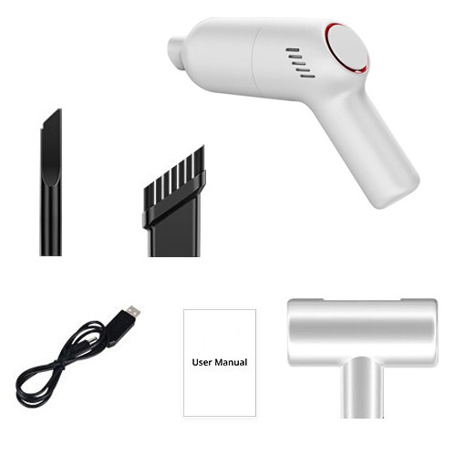 Пилосос автомобільний бездротовий акумуляторний, 8кПа, 2000мАг, LT-101C Вінниця - фото 3