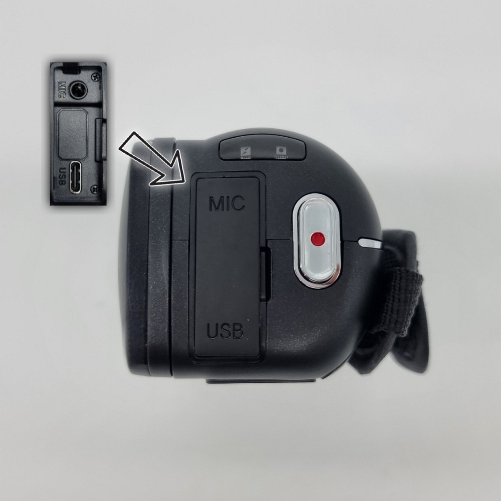 Відеокамера DVC 4K, 30x zoom, 48 mpx, IPS екран + 64 gb + сумка + зарядка Клевань - фото 5