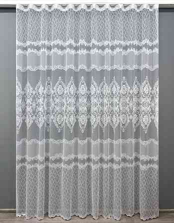 Тюль VR-Textil 1262т Жакард Білий 300х270 см (40-081) Київ