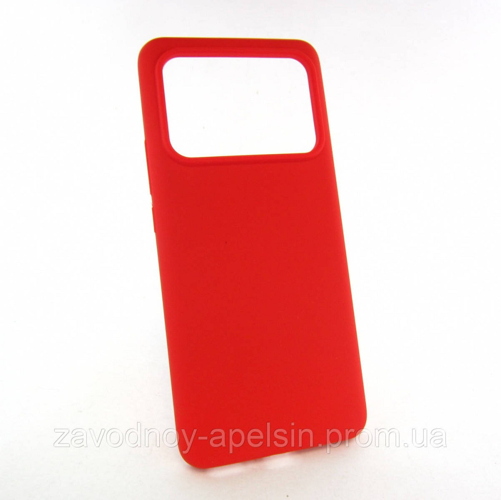 Xiaomi Mi 11 Ultra Силіконовий чохол (червоний) Одеса - фото 1