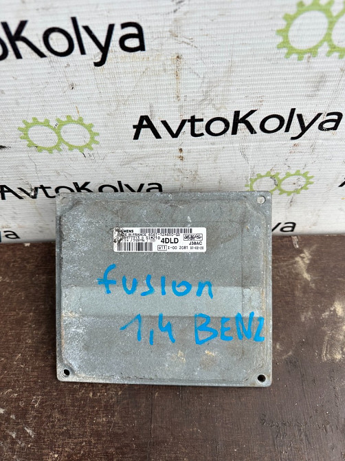 Блок керування двигуном Ford Fusion 1.4 бензин 2006-2012 (6S61-12A650-GD) Ковель - фото 1