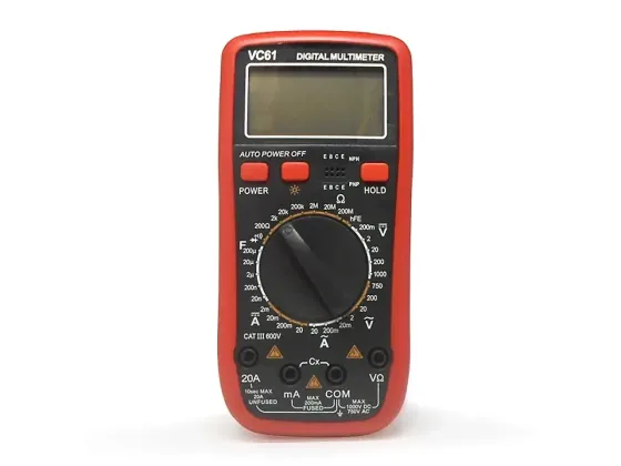 Мультиметр цифровой DT-832, тестер электросети, измерение напряжения, тока, сопротивления, транзисторов Одесса
