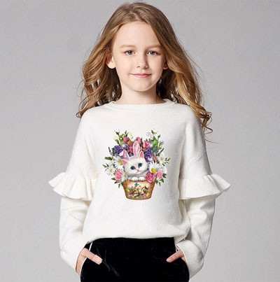 Термонаклейка аппликация на одежду Котик в корзине Киев - изображение 2