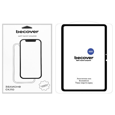 Скло захисне BeCover 10D Xiaomi Mi Pad 6 / 6 Pro 11&quot; Black (710587) Вінниця - фото 1