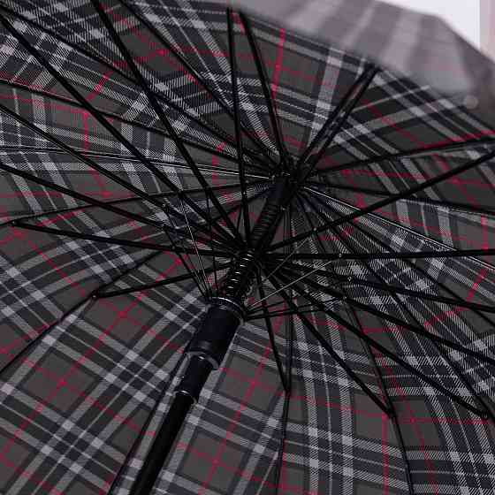 Классический полуавтоматический зонт-трость зеленый Киев