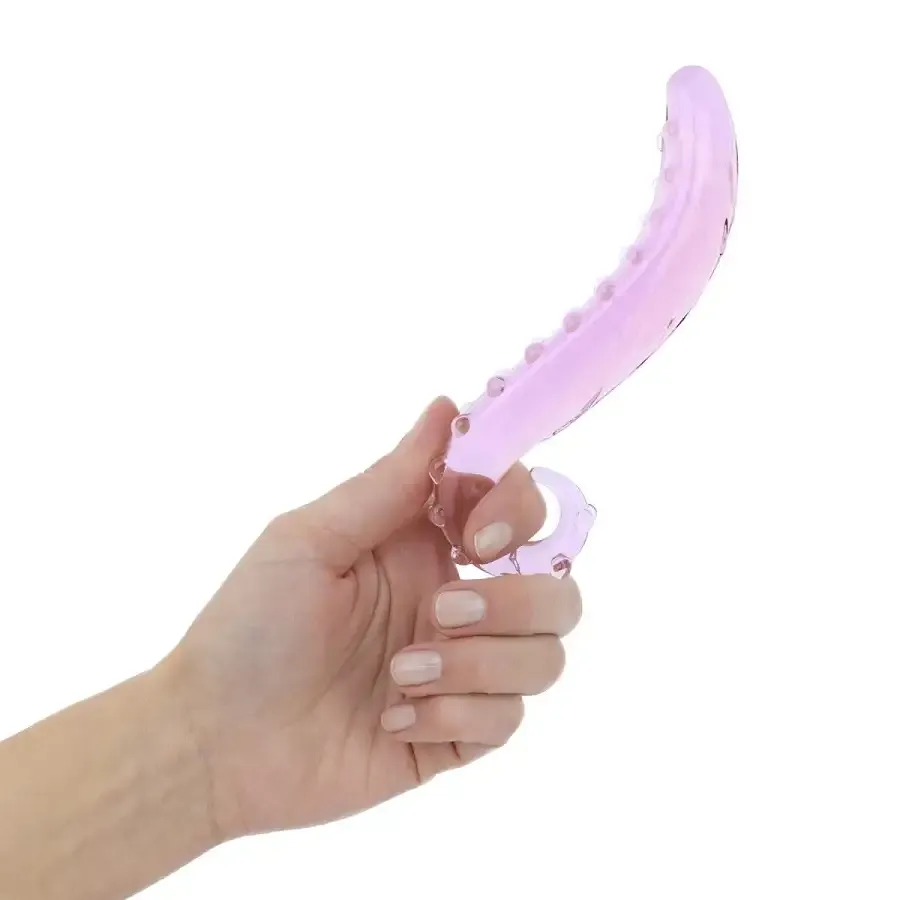 Стеклянный фаллоимитатор в форме щупальца Gildo No. 34 Tentacle Glass Dildo Львов - изображение 7